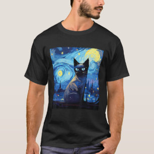 Camiseta Amante de Gato Siames para Mãe e Pai de Gato