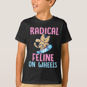 Camiseta Amante de Gato Skater Patinação Skate Skatin