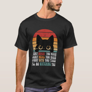 Camiseta Amante de Gato Vintage Engraçado, Citação Humor de