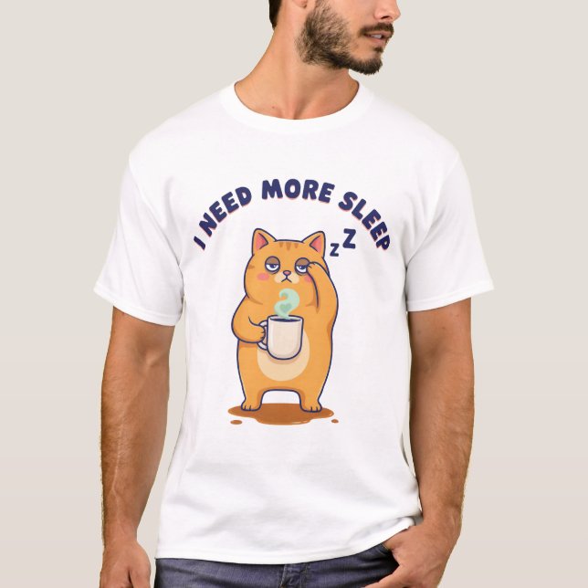 Camiseta Amante de gatos (Frente)