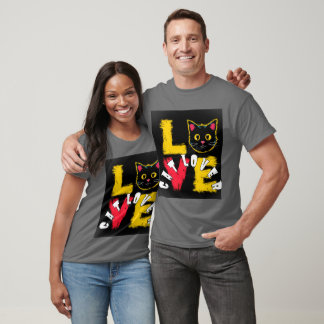Camiseta Amante de gatos