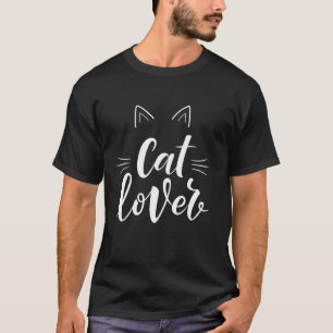 Camiseta Amante de Gatos Engraçados Amante de Gatinhos Gráf