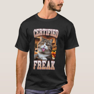 Camiseta Amante de Gatos Mãe de Gato Mamãe de Gato Meme de