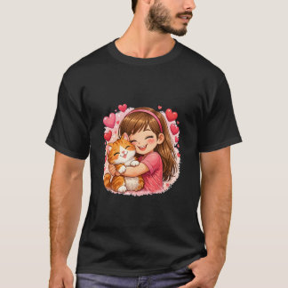 Camiseta Amante de Gatos para Sempre