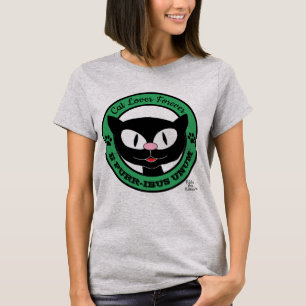 Camiseta Amante de Gatos Para Sempre E PURR-IBUS UNUM