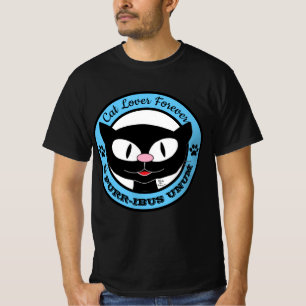 Camiseta Amante de Gatos Para Sempre E PURR-IBUS UNUM