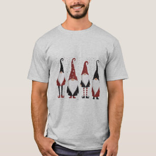 Camiseta Amante de Gnomies Gnome Divertido Natal