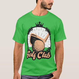 Camiseta amante de golfe clube 2