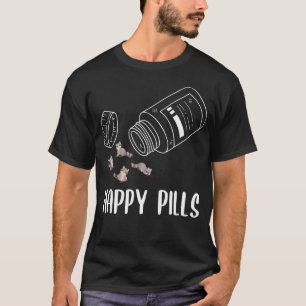 Camiseta Amante de Guaxinim Animais Engraçado Comprimidos F