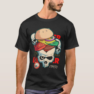Camiseta Amante de hambúrguer 2025