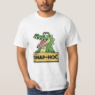 Camiseta Amante de jacaré engraçado e crocodilo do zoológic