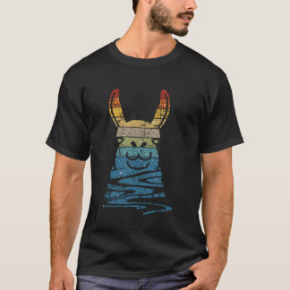 Camiseta Amante de Lhama Alpaca Estilo Retro Vintage Novo R