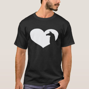 Camiseta Amante de lhama ideia para ela Garotas adolescente