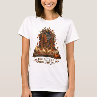 Camiseta Amante de Livros de Halloween da Dark Academia