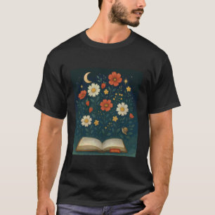 Camiseta Amante de Livros Minhoca Jardim Sereno Leitura