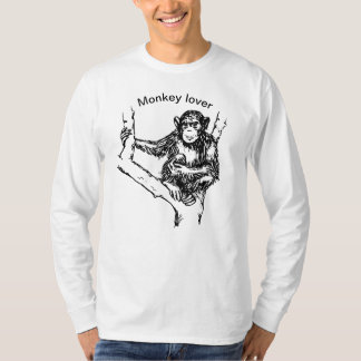 Camiseta Amante de macaco