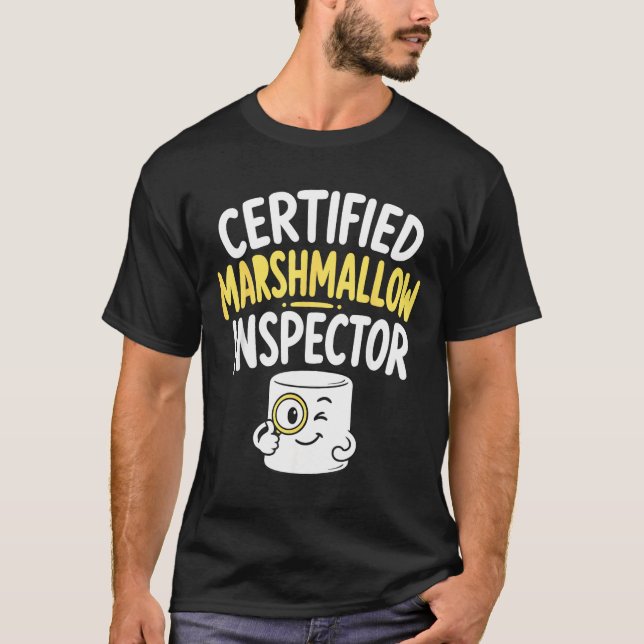 Camiseta Amante de Marshmallow  (Frente)