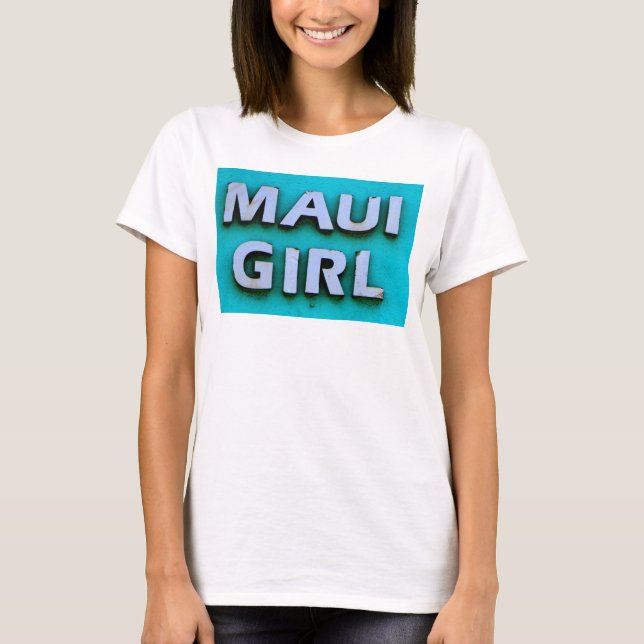 Camiseta amante de maui (Frente)