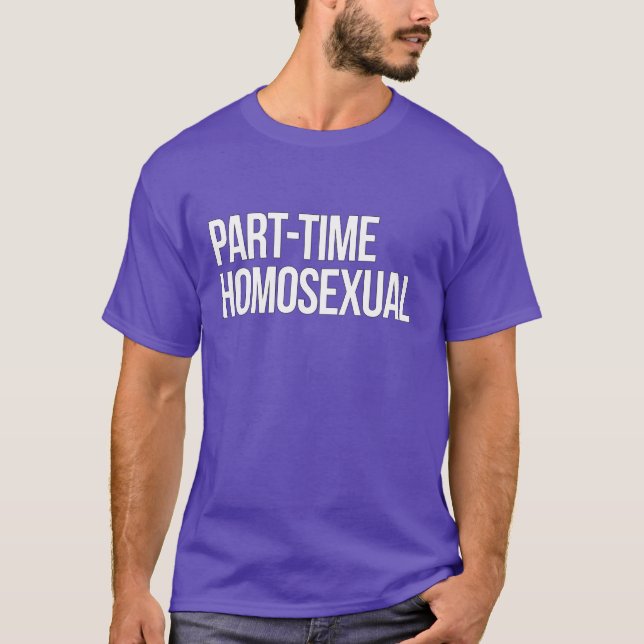 Camiseta Amante de Meio Período (Frente)