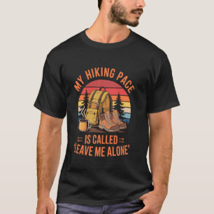 Camiseta Amante de Mochila de Trilha ao Ar Livre Camping Tr