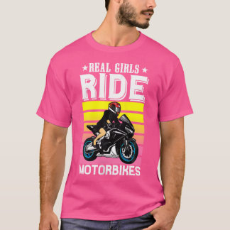 Camiseta Amante de Motocicleta Divertido Moto