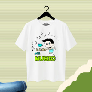 Camiseta Amante de música