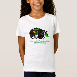 Camiseta Amante de os animais ARMADILLO - Brasil - Animais 