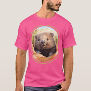 Camiseta Amante de os animais australiano Wombat
