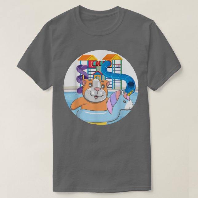 Camiseta Amante de os animais Da Guiné Cavy Lover Waterpark (Frente do Design)