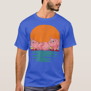 Camiseta Amante de os animais De Fazenda Cuta Do Agricultor