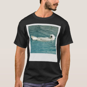 Camiseta Amante de os animais De Fotografia Do Urso Polar G