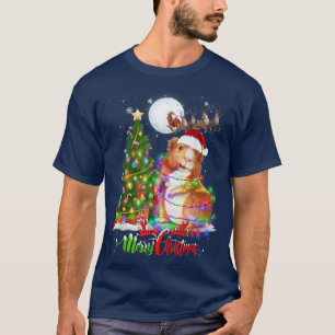 Camiseta Amante de os animais de Natal T-S para Porcos