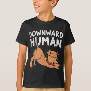 Camiseta Amante de os animais de Trabalho do Yoga Engraçado