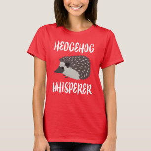 Camiseta Amante de os animais de Whisperer de Hedgehog T-Sh