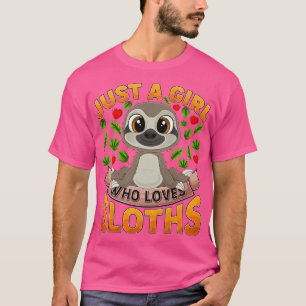 Camiseta Amante de os animais Engraçado, Apenas Uma Menina