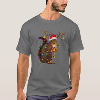 Camiseta Amante de os animais Engraçado de Árvore das Luzes