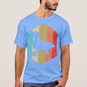 Camiseta Amante de os animais Farmante de Pato Retro Vintag