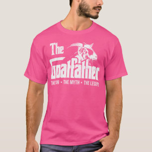 Camiseta Amante de os animais Fazenda De Pai De Caprinos En