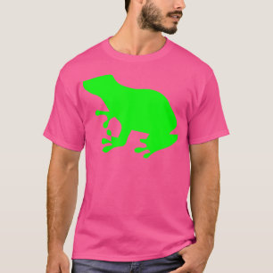 Camiseta Amante de os animais Sapo Verde
