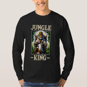 Camiseta Amante de os animais Selvagem Rei Tiger Natureza S