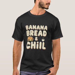 Camiseta Amante de Pão de Banana Enthusasta da Culinária Co