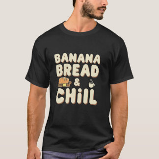 Camiseta Amante de Pão de Banana Enthusasta da Culinária Co