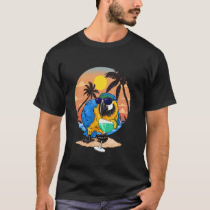 Camiseta Amante de Papagaio Arara Proprietário de Papagaio