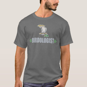 Camiseta Amante de Pássaros Humorístico Cacatua