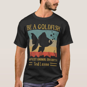 Camiseta Amante de peixes seja um peixe dourado