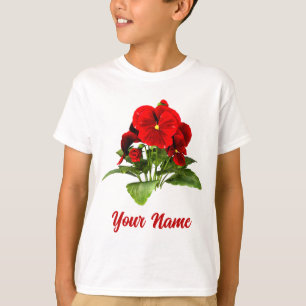 Camiseta Amante de Pensamentos Florais Personalizado