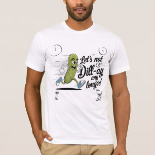 Camiseta Amante de Picles Engraçado Picles Piada de Comida