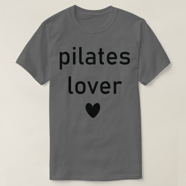 Camiseta Amante de pilates (Frente do Design)