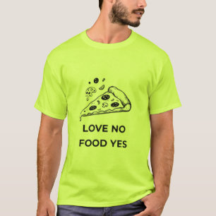 Camiseta Amante de Pizza Engraçado