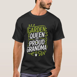 Camiseta Amante de Plantas Avó de Plantas E Amante de Jardi